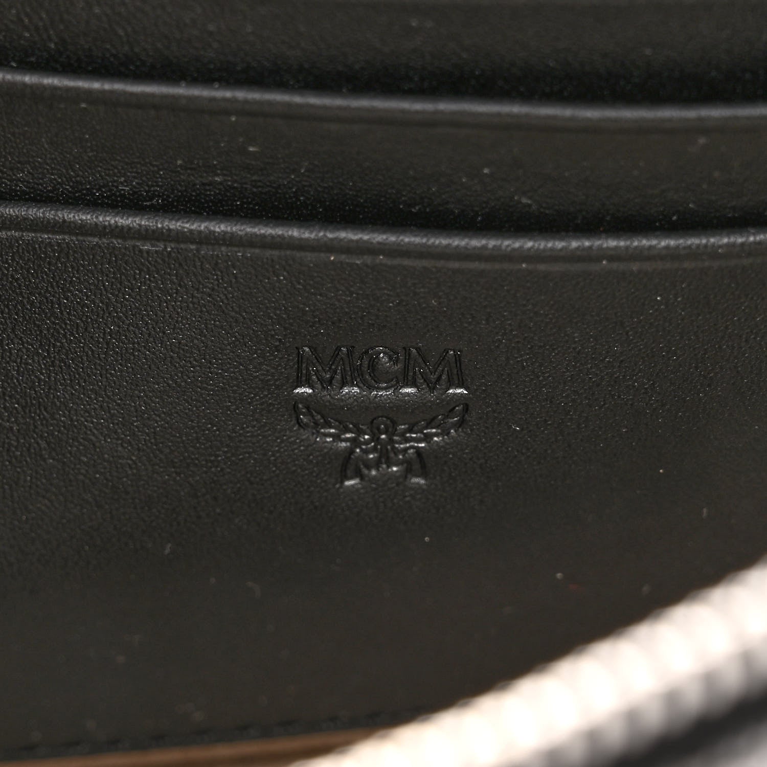 MCM Jacquard Visetos Mini Gretl Crossbody Black 6 of 11