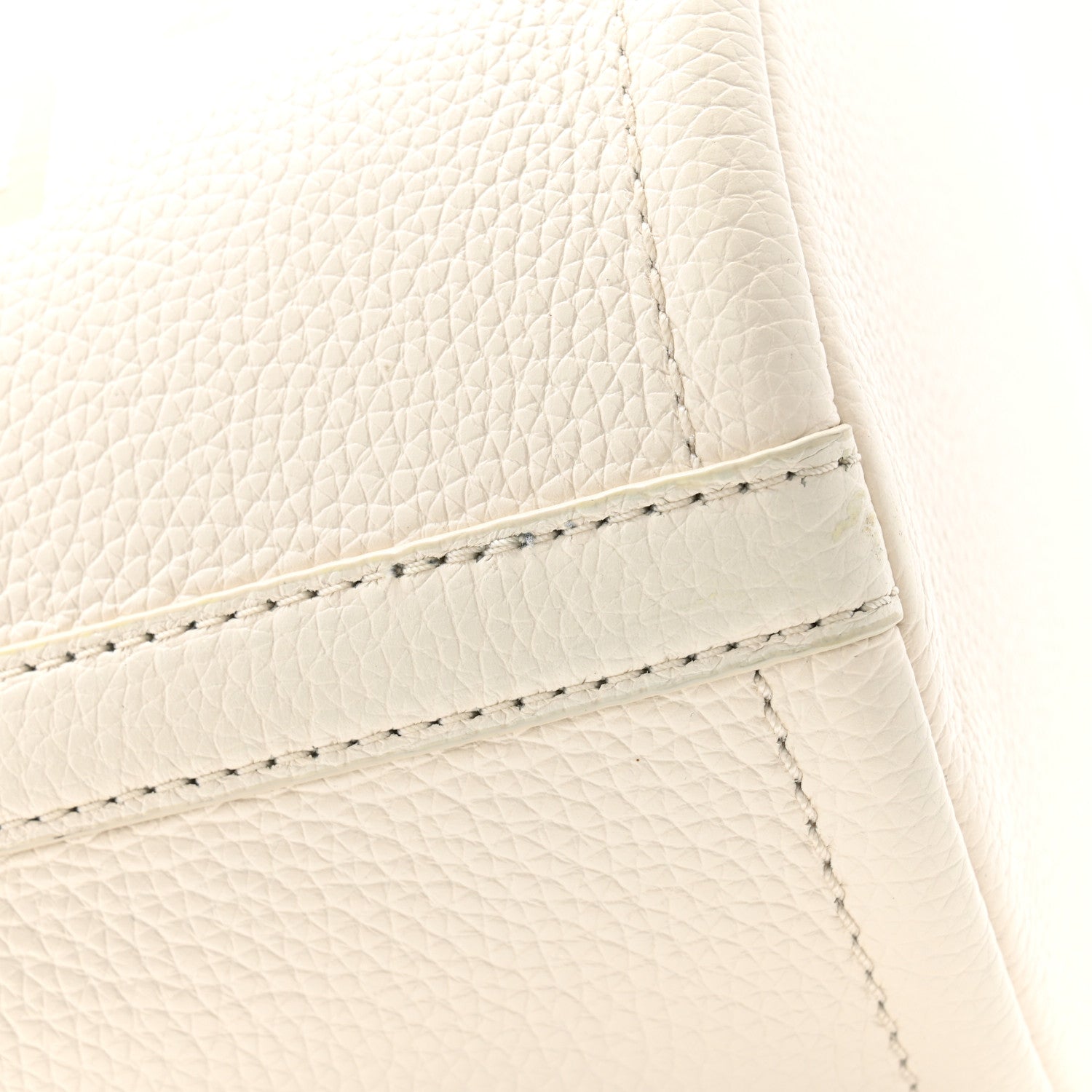 Marc Jacobs Grained Calfskin The Mini Bucket Bag Cotton 12 of 14