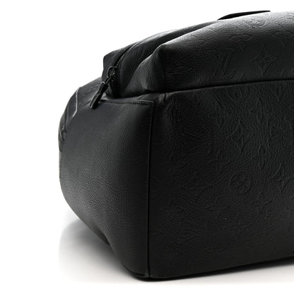 Louis Vuitton Calfskin Monogram Shadow Discovery Backpack Black 8 of 9