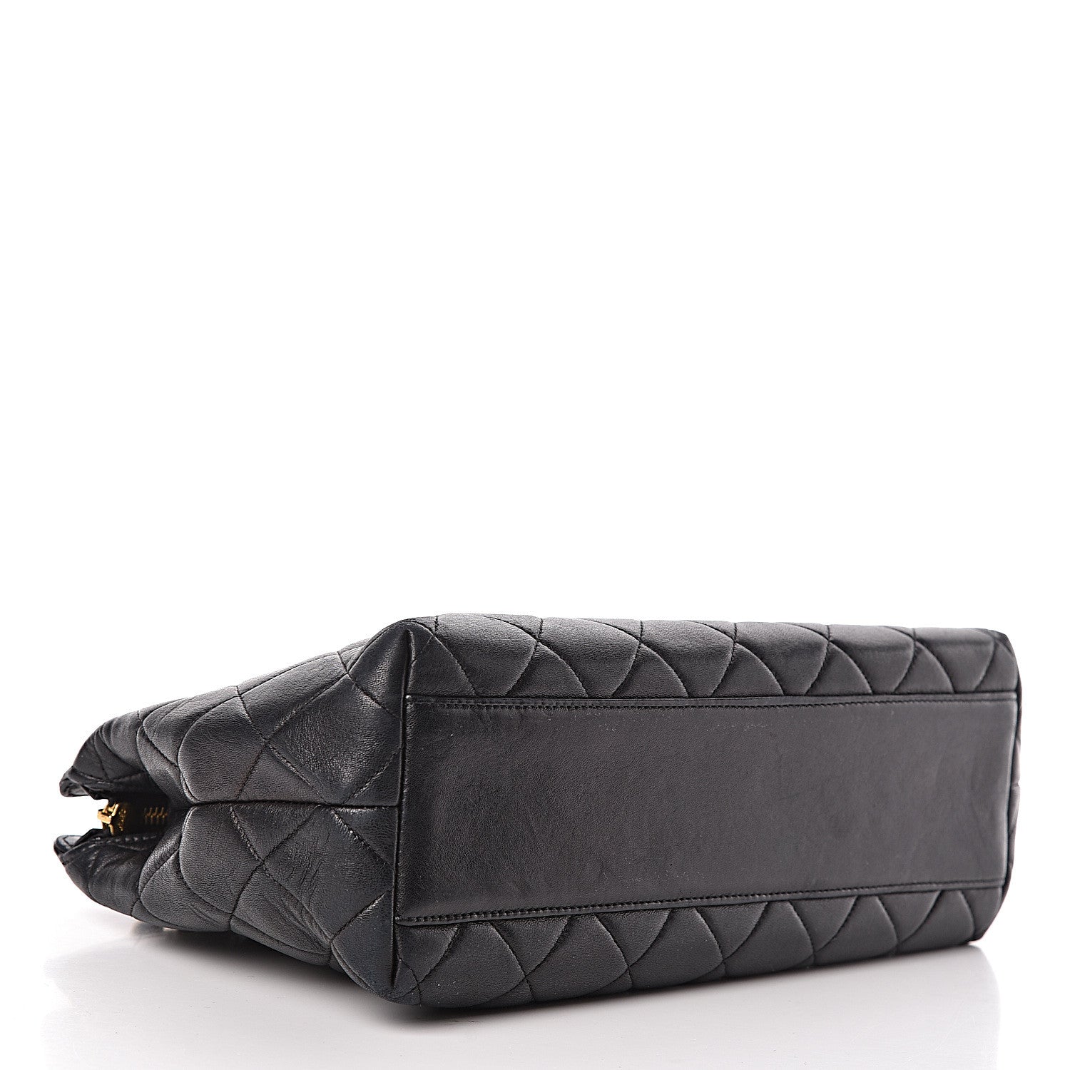 Chanel Lambskin Quilted Shoulder Bag Black 4 of 13
