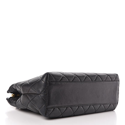 Chanel Lambskin Quilted Shoulder Bag Black 4 of 13