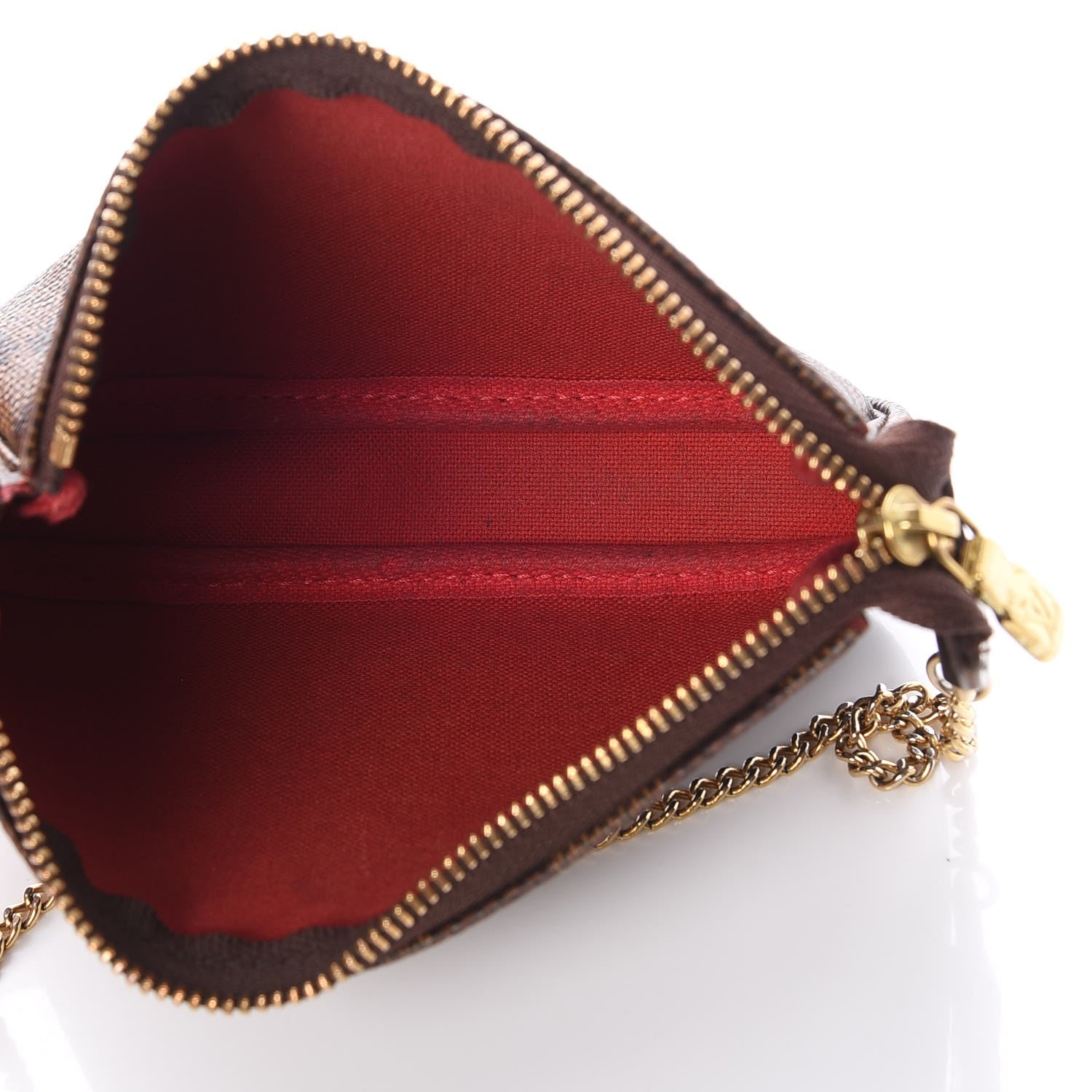 Louis Vuitton Damier Ebene Mini Pochette Accessories 5 of 7