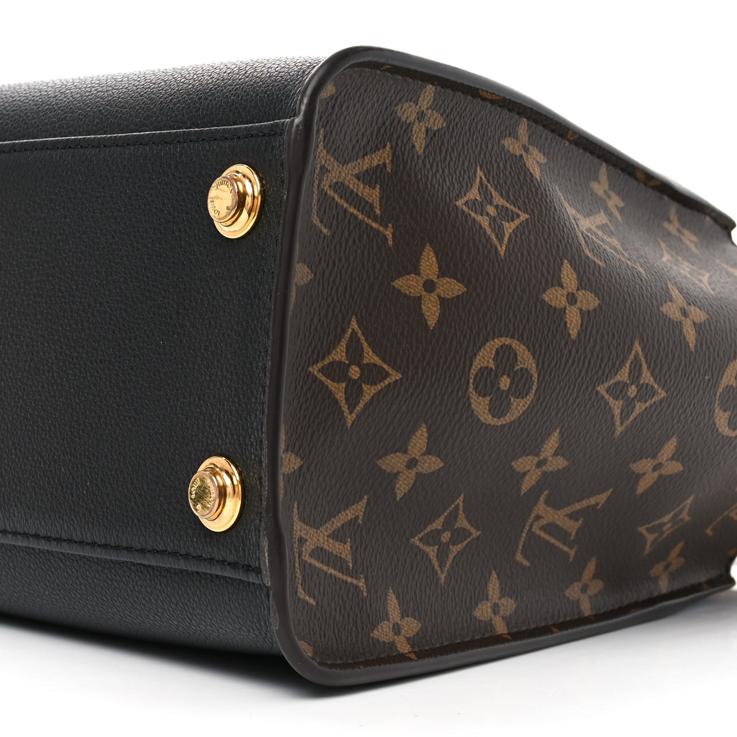 Calfskin Monogram On My Side Black