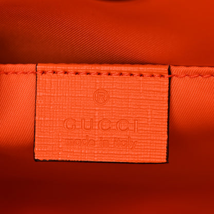 Gucci GG Supreme Monogram Banana Childrens Tote Beige Ebony Multicolor Carrot Orange 6 of 10