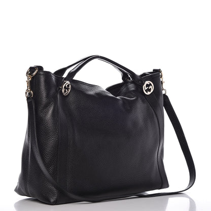 Gucci Cellarius Calfskin Medium Miss GG Top Handle Bag Black 3 of 7
