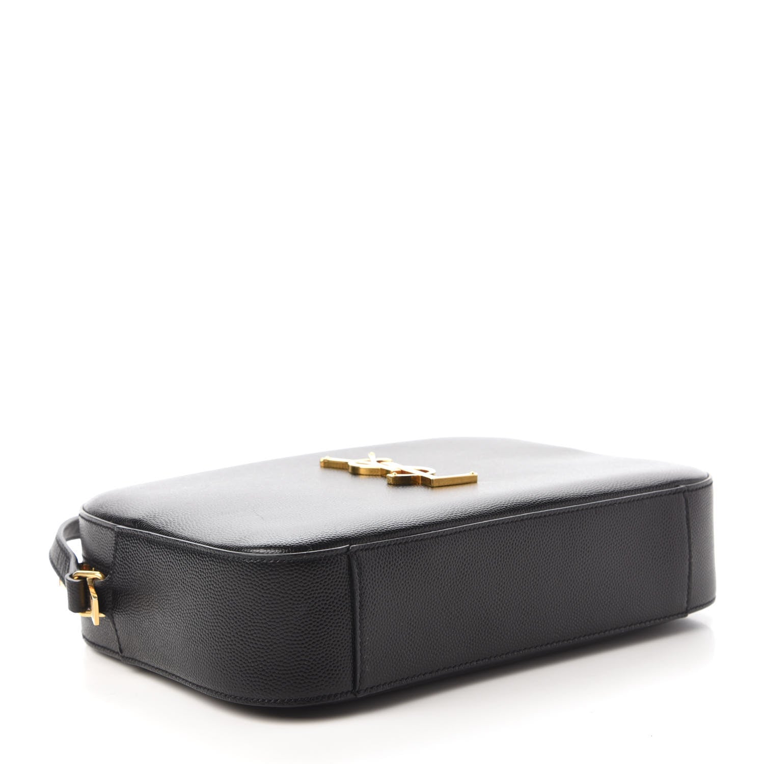 Saint Laurent Grain De Poudre Medium Classic Monogram Camera Bag Black 4 of 9