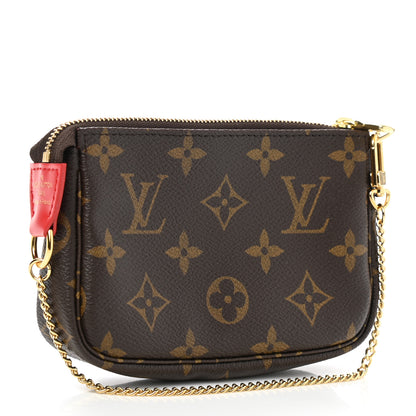 Louis Vuitton Monogram 2020 Christmas Animation Bumper Cars Mini Pochette Accessories Coquelicot 3 of 7
