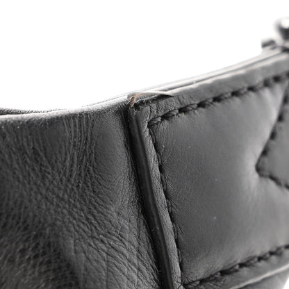 Louis Vuitton Calfskin Monogram Shadow Discovery Bumbag Black 14 of 14