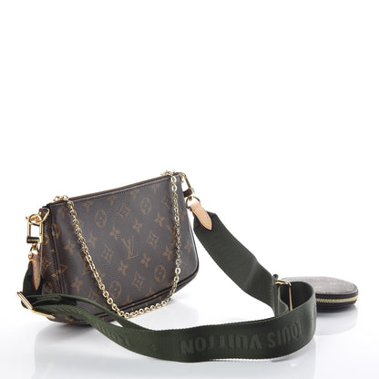 Louis Vuitton Monogram Multi Pochette Accessories Kaki 4 of 12