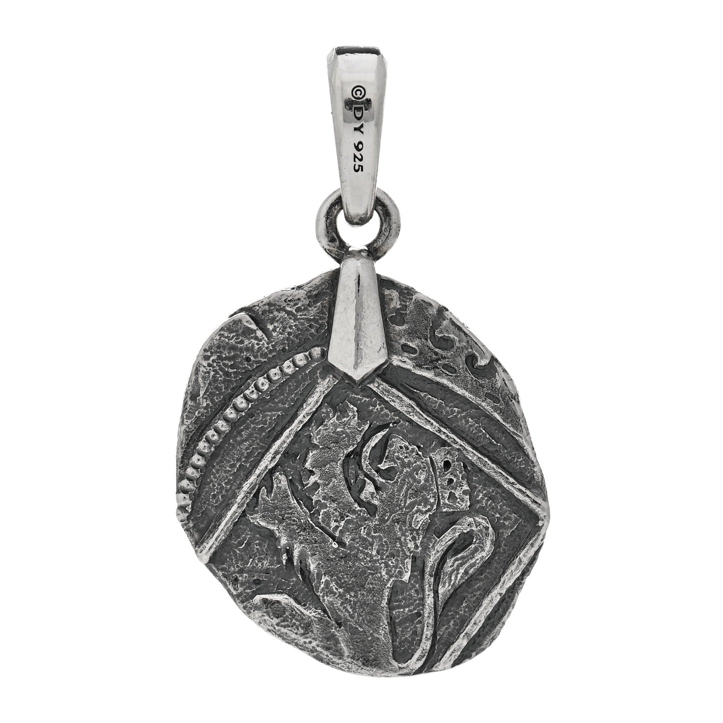 Sterling Silver Shipwreck Coin Amulet Pendant