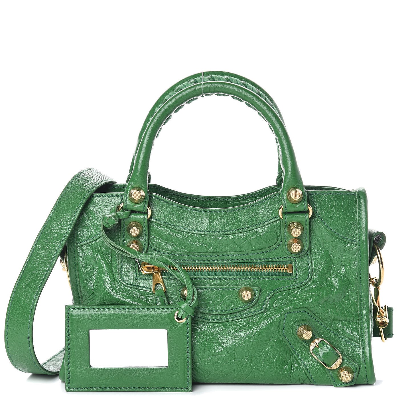 Agneau Giant 12 Gold Hardware Mini City Vert Trefle