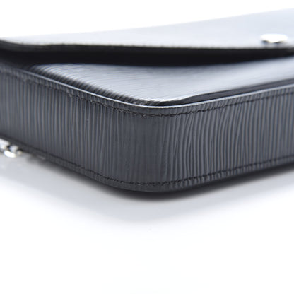 Louis Vuitton Epi Pochette Felicie Black 11 of 14