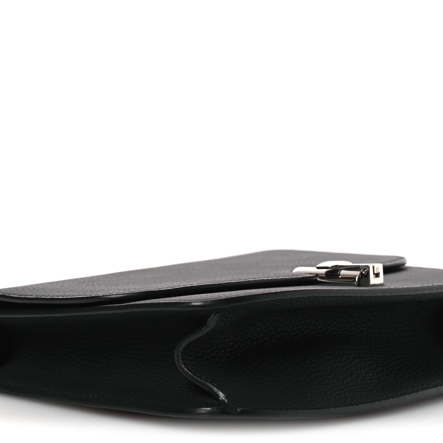 The Row Grained Calfskin The Sofia Crossbody Black 8 of 9