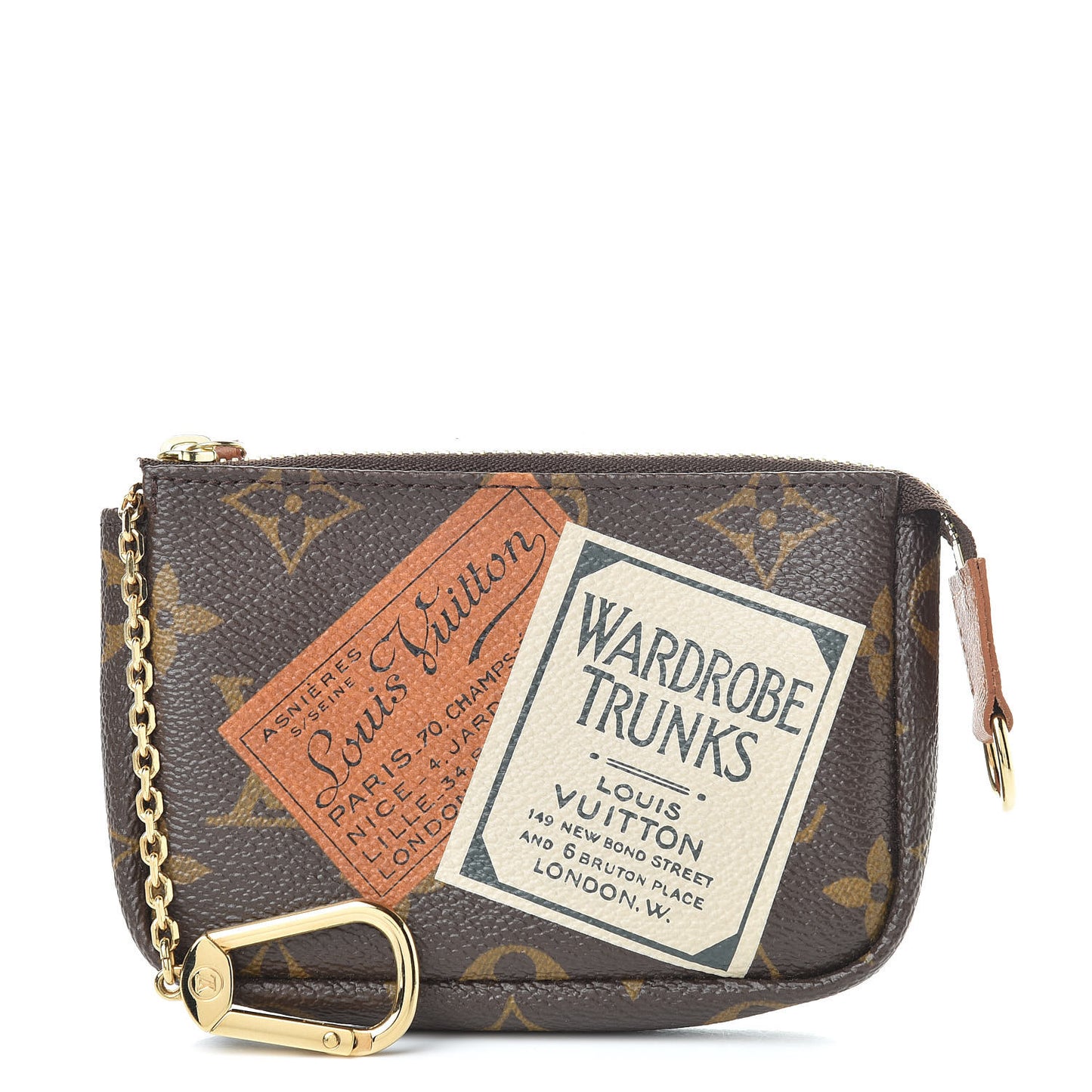 Monogram Trunks and Bags Pochette Cles Key Holder