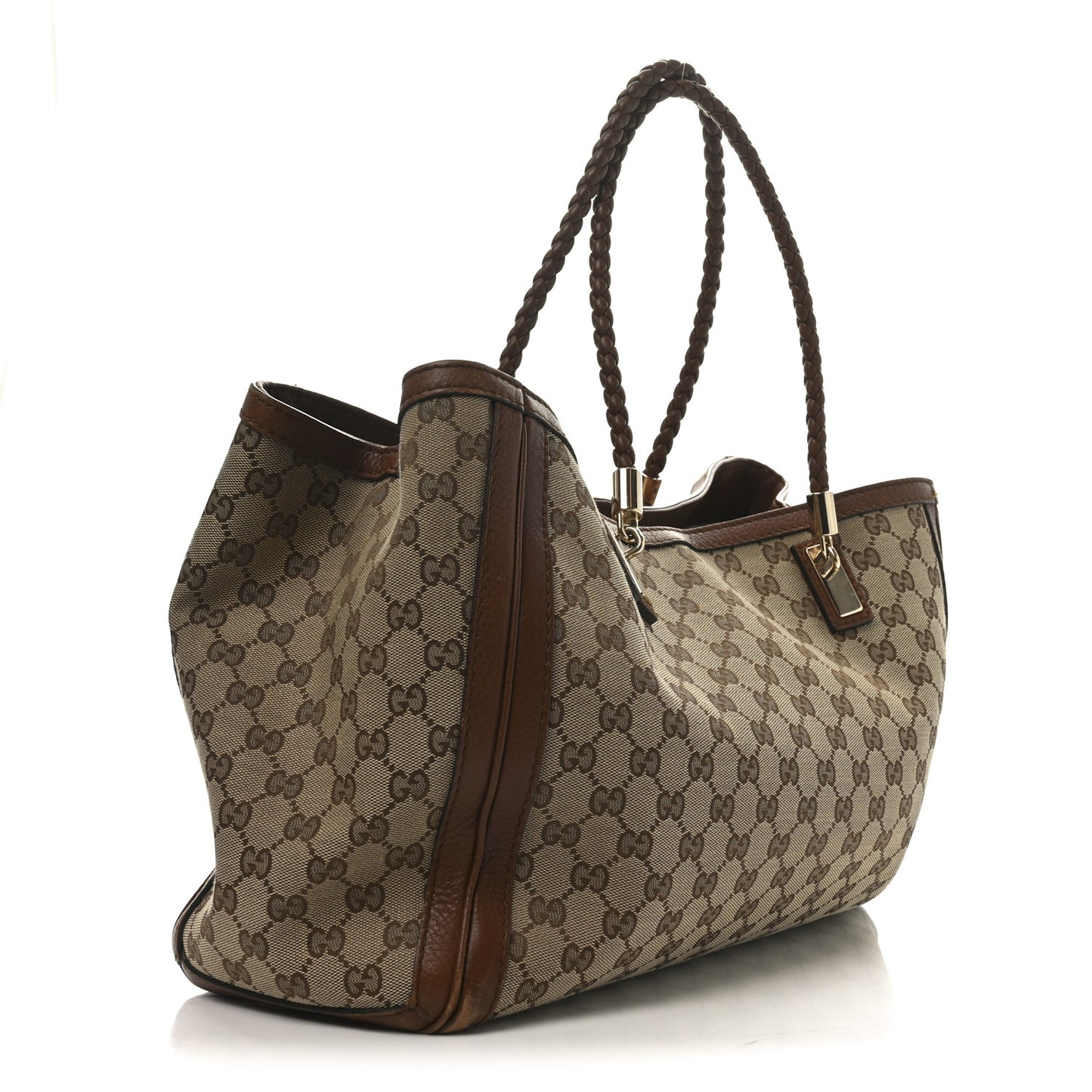 Monogram Cellarius Calfskin Medium Bella Tote Beige Ebony Cuir