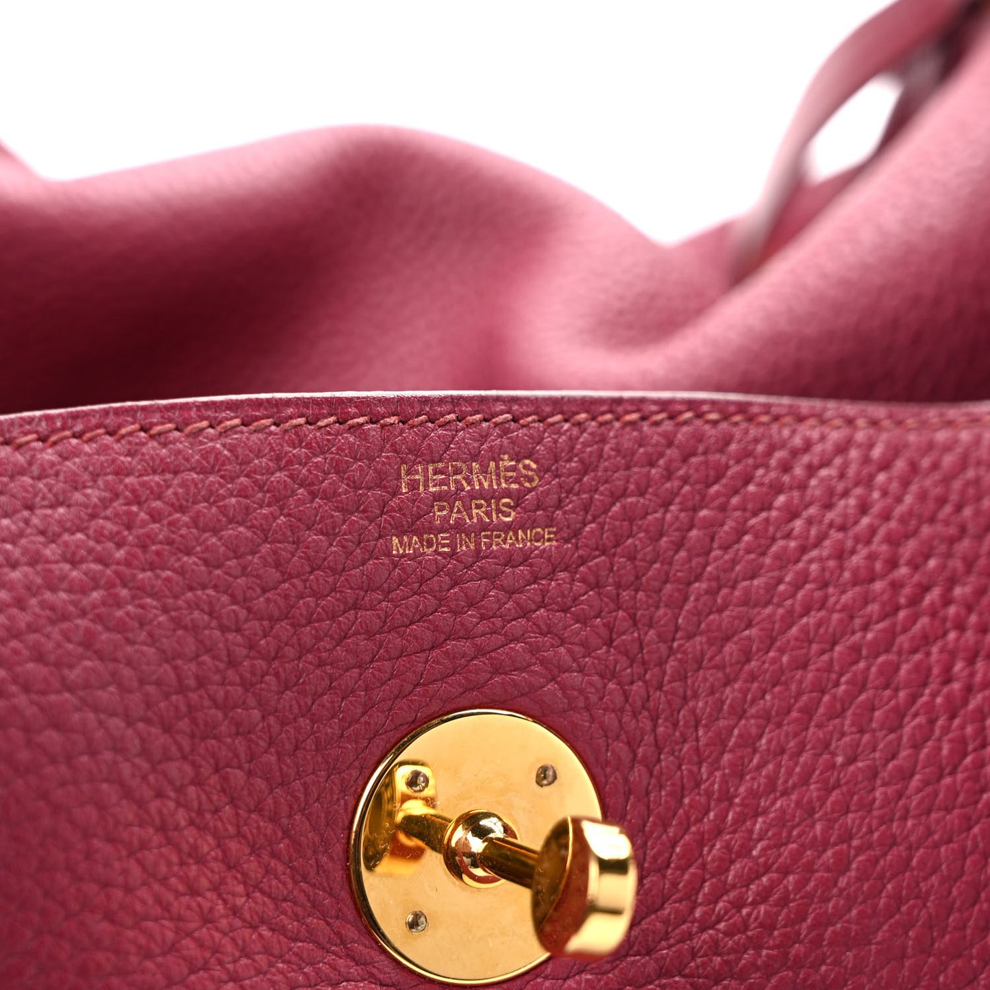 Taurillon Clemence Lindy 30 Rouge Garance