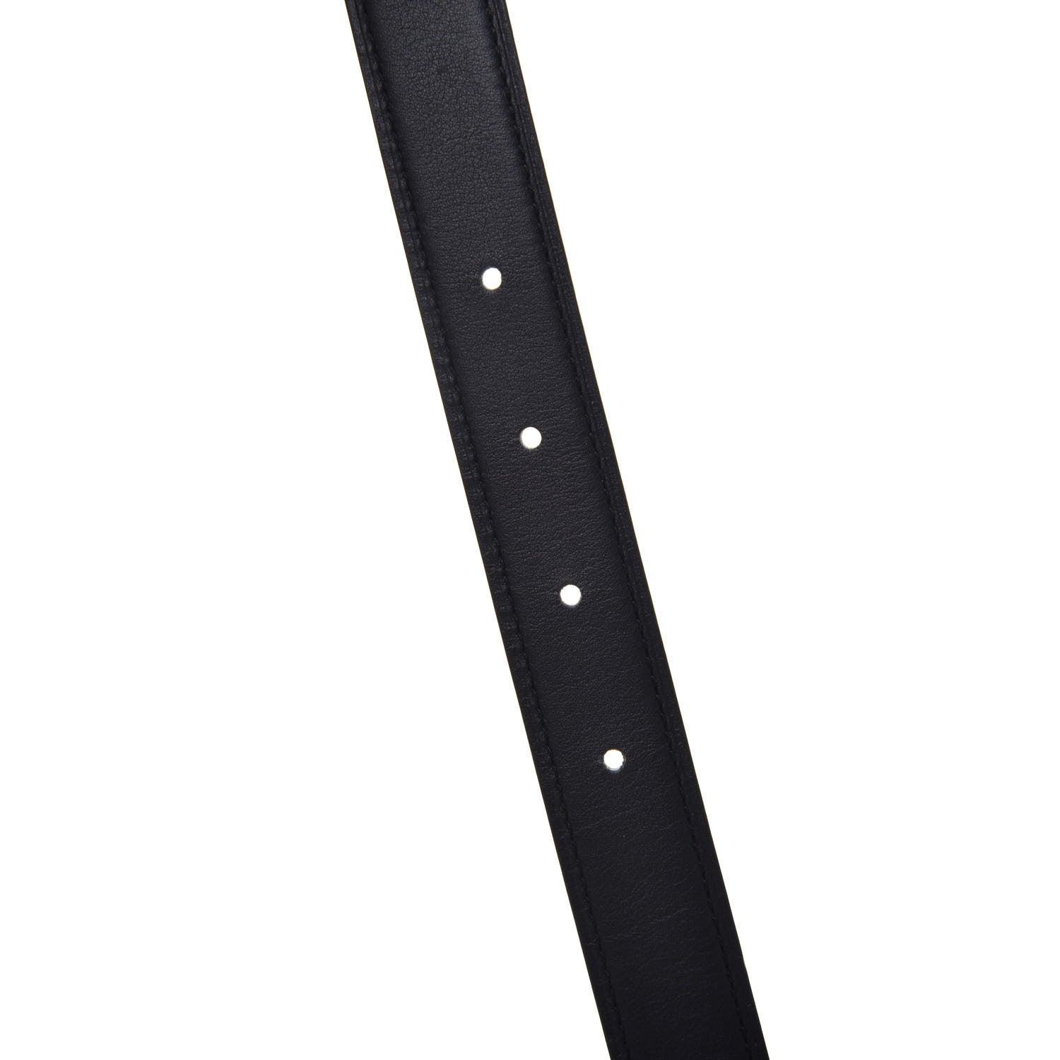 Hermes Swift Epsom 24mm Mini Constance H Belt 75 Black Etoupe 5 of 6