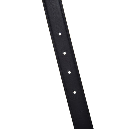 Hermes Swift Epsom 24mm Mini Constance H Belt 75 Black Etoupe 5 of 6