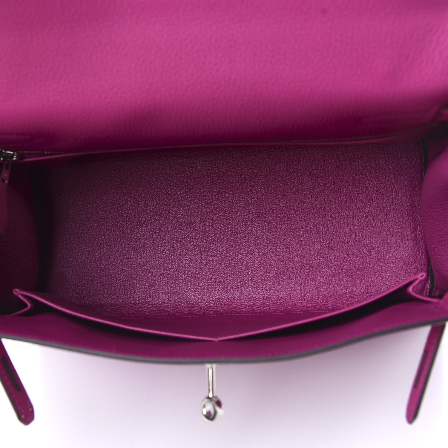 Hermes Togo Kelly Retourne 28 Rose Pourpre 6 of 13