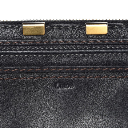 Chloe Grained Calfskin Marcie Long Zip Around Wallet Black 6 of 8