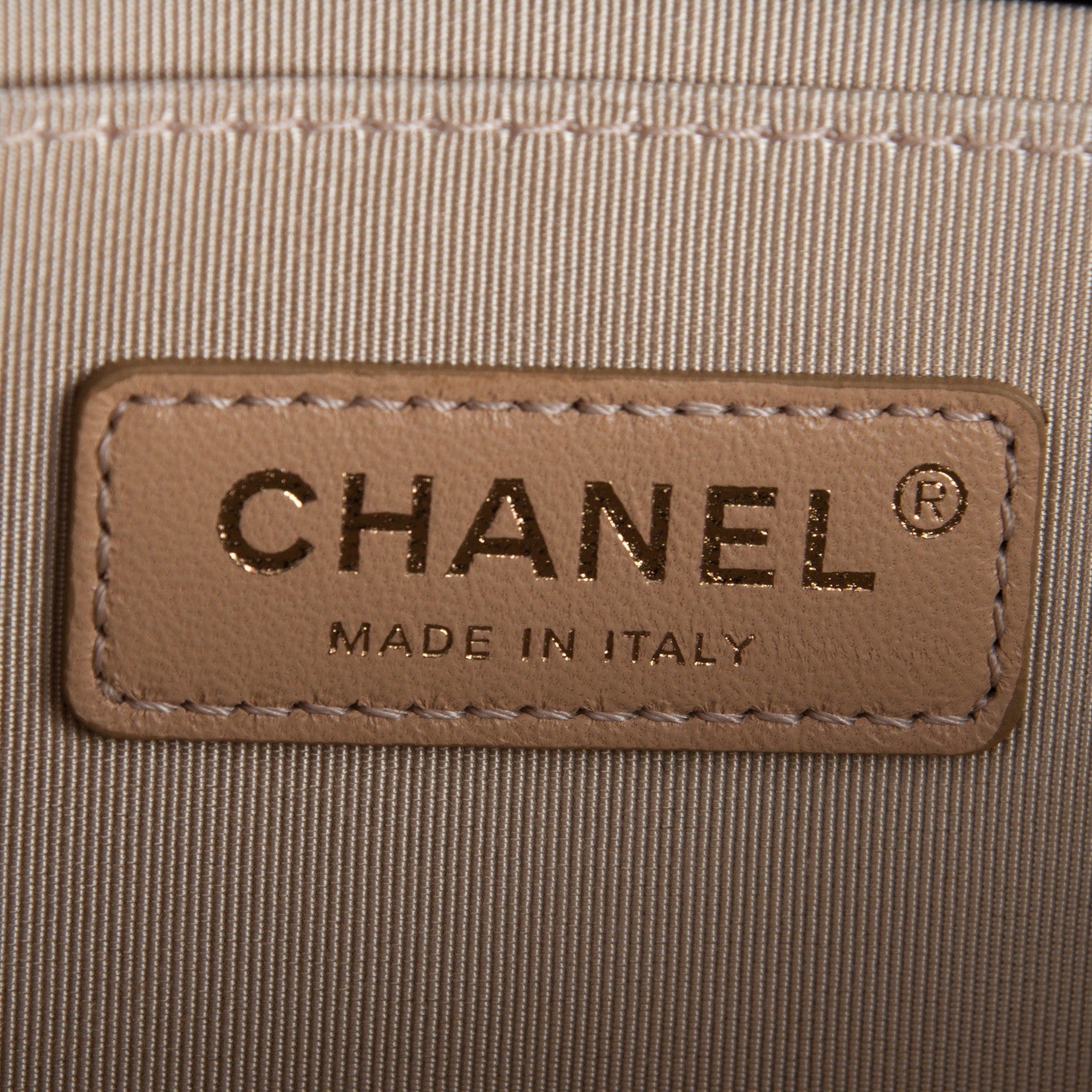 Chanel Lambskin Quilted Medium Chain Detail Boy Flap Black 6 of 7