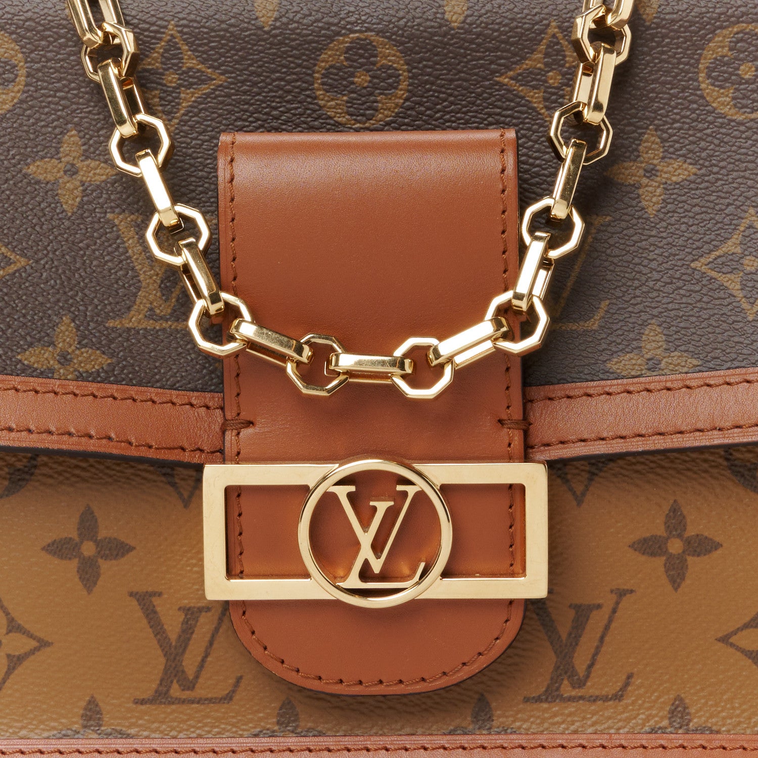 Louis Vuitton Reverse Monogram Dauphine MM 8 of 10