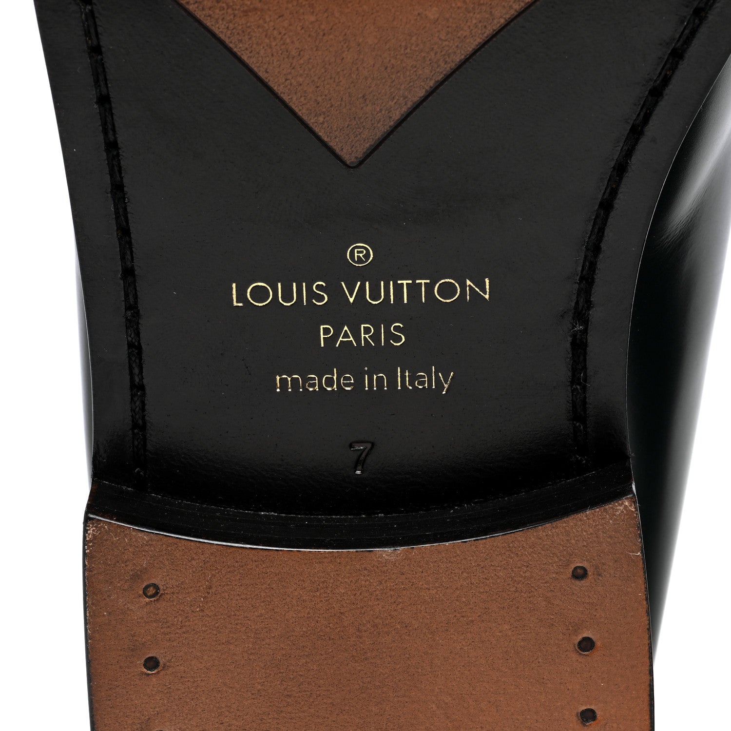 Louis Vuitton Plaid Calfskin Mens Major Loafers 7 Green 6 of 7