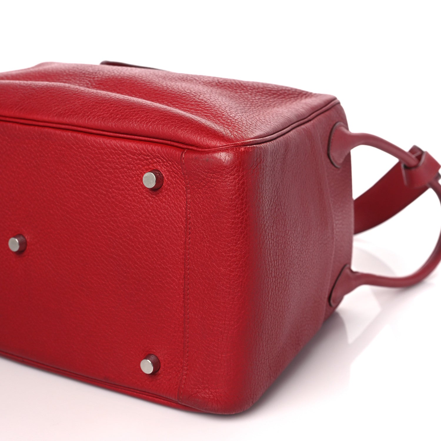 Hermes Taurillon Clemence Lindy 34 Rouge Garance 10 of 15