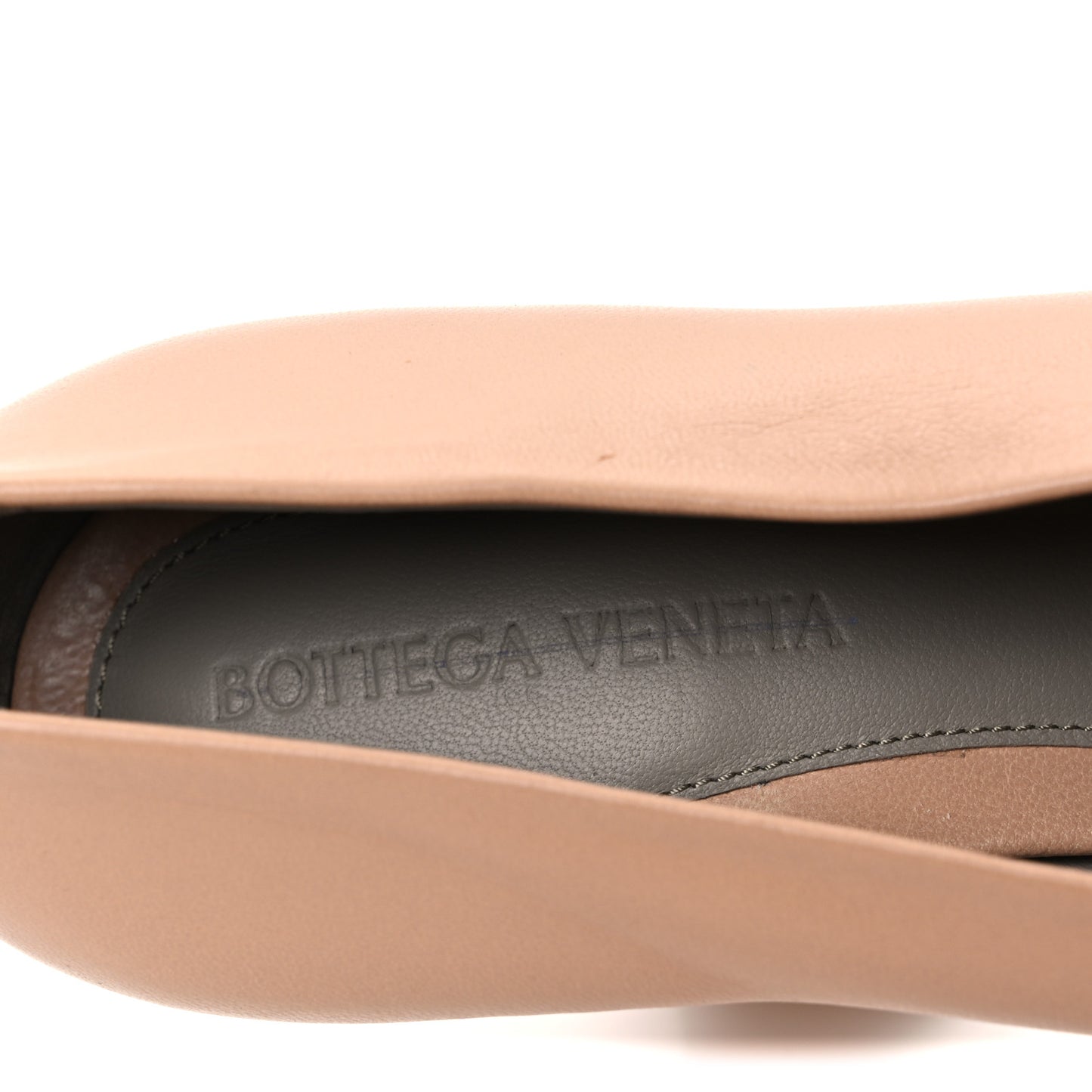 Nappa Almond Pumps 36.5 Cipria