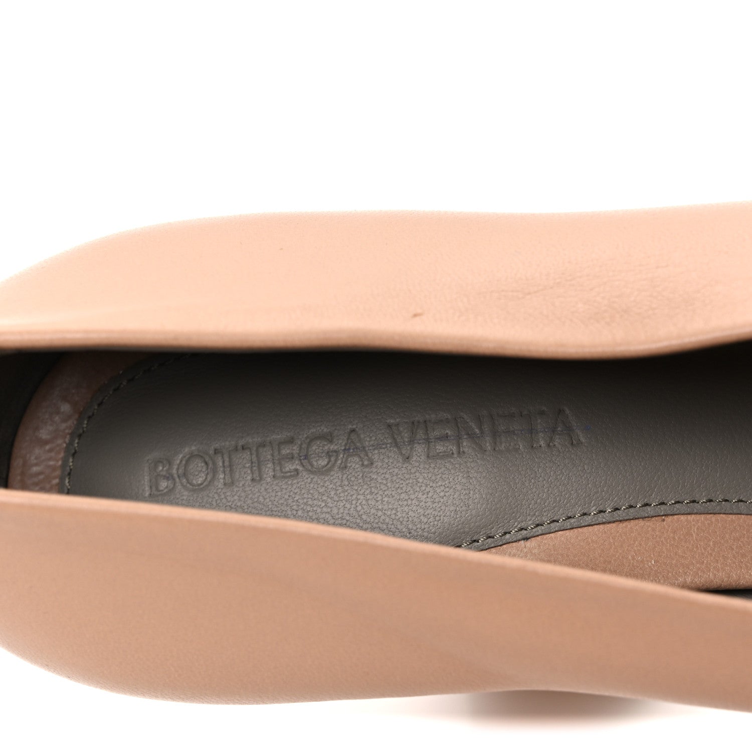 Bottega Veneta Nappa Almond Pumps 36.5 Cipria 9 of 10