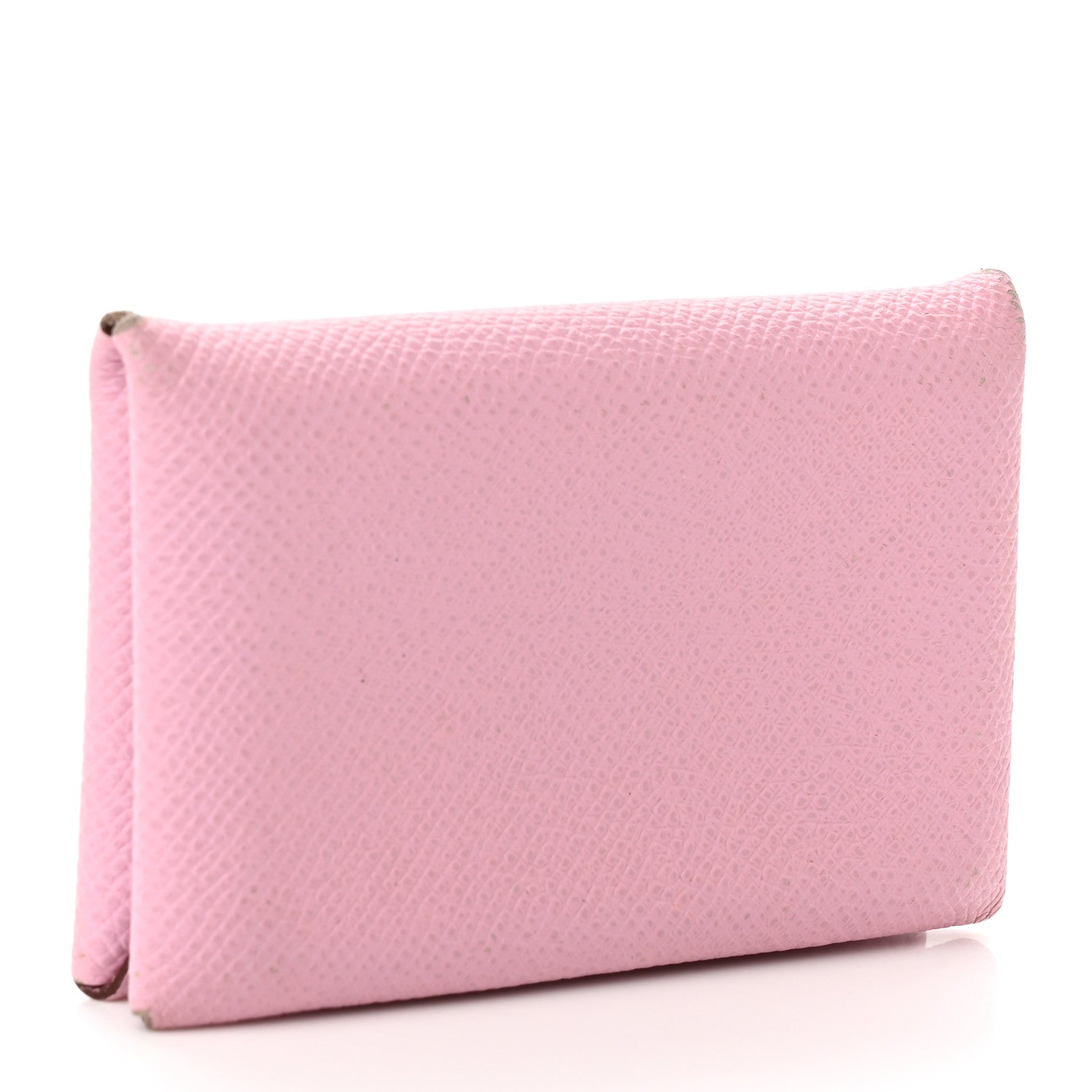 Hermes Epsom Calvi Card Case Mauve Sylvestre 3 of 9