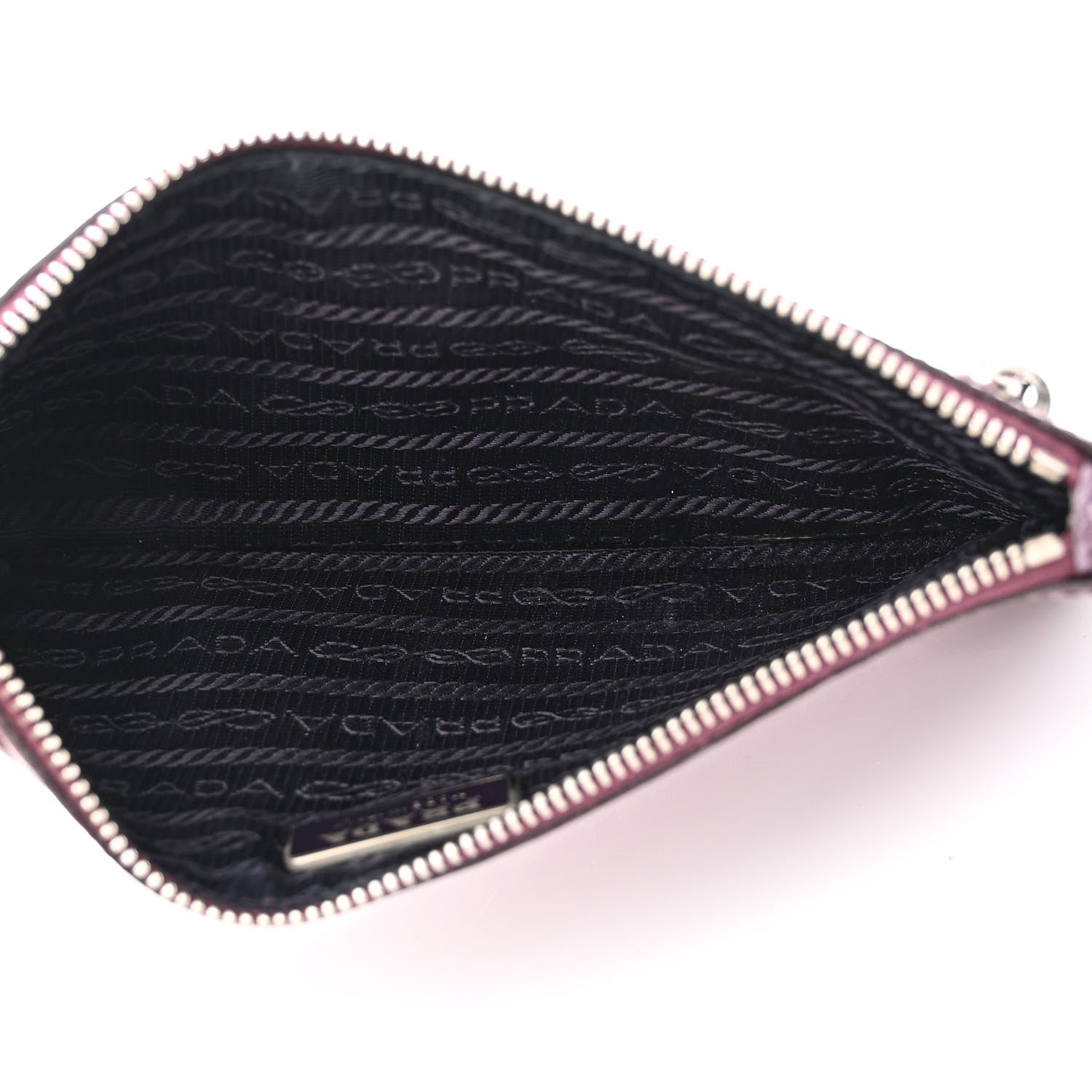 Prada Metallic Saffiano Lux Crossbody Bag Mirtillo 5 of 13