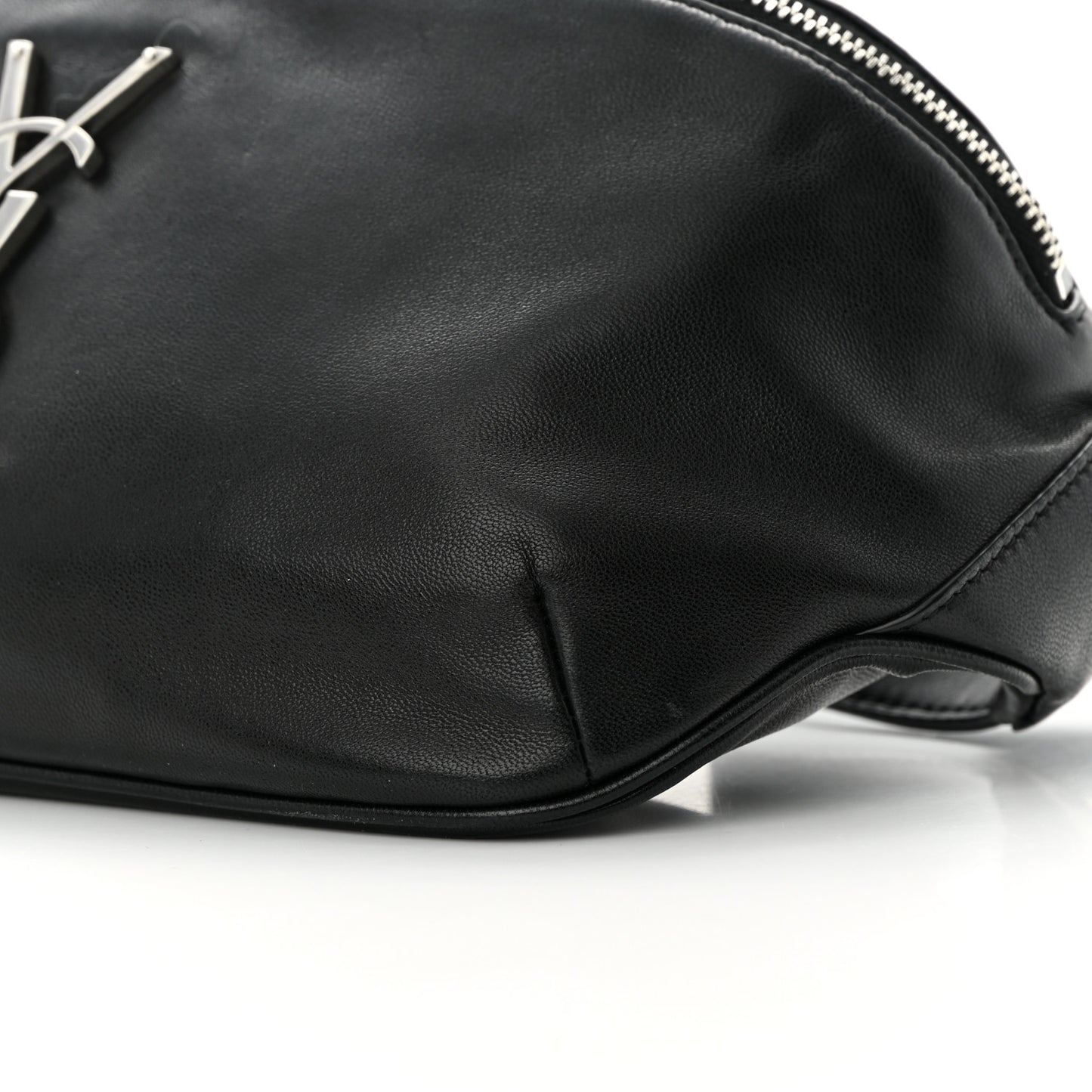 Calfskin Monogram Belt Bag Black