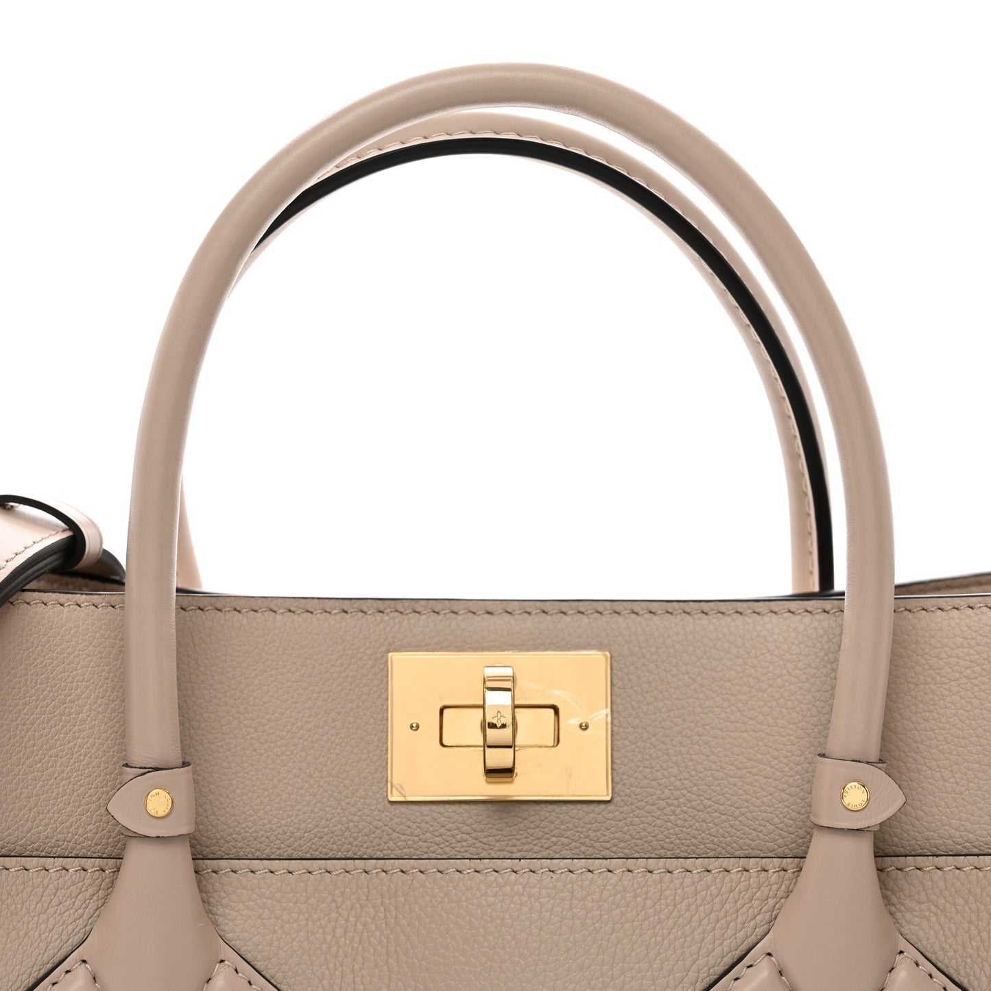 Calfskin Monogram On My Side Greige