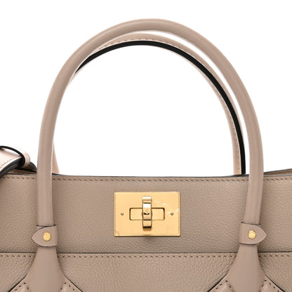 Louis Vuitton Calfskin Monogram On My Side Greige 5 of 9