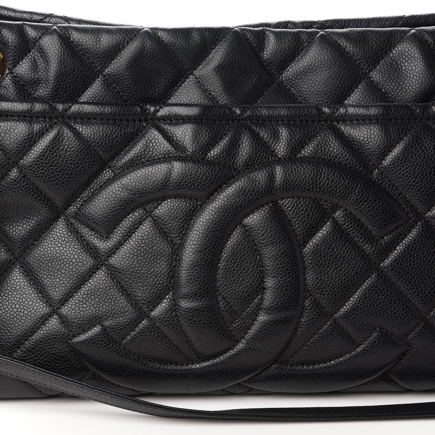Chanel Caviar Quilted Timeless CC Soft Tote Black 10 of 10