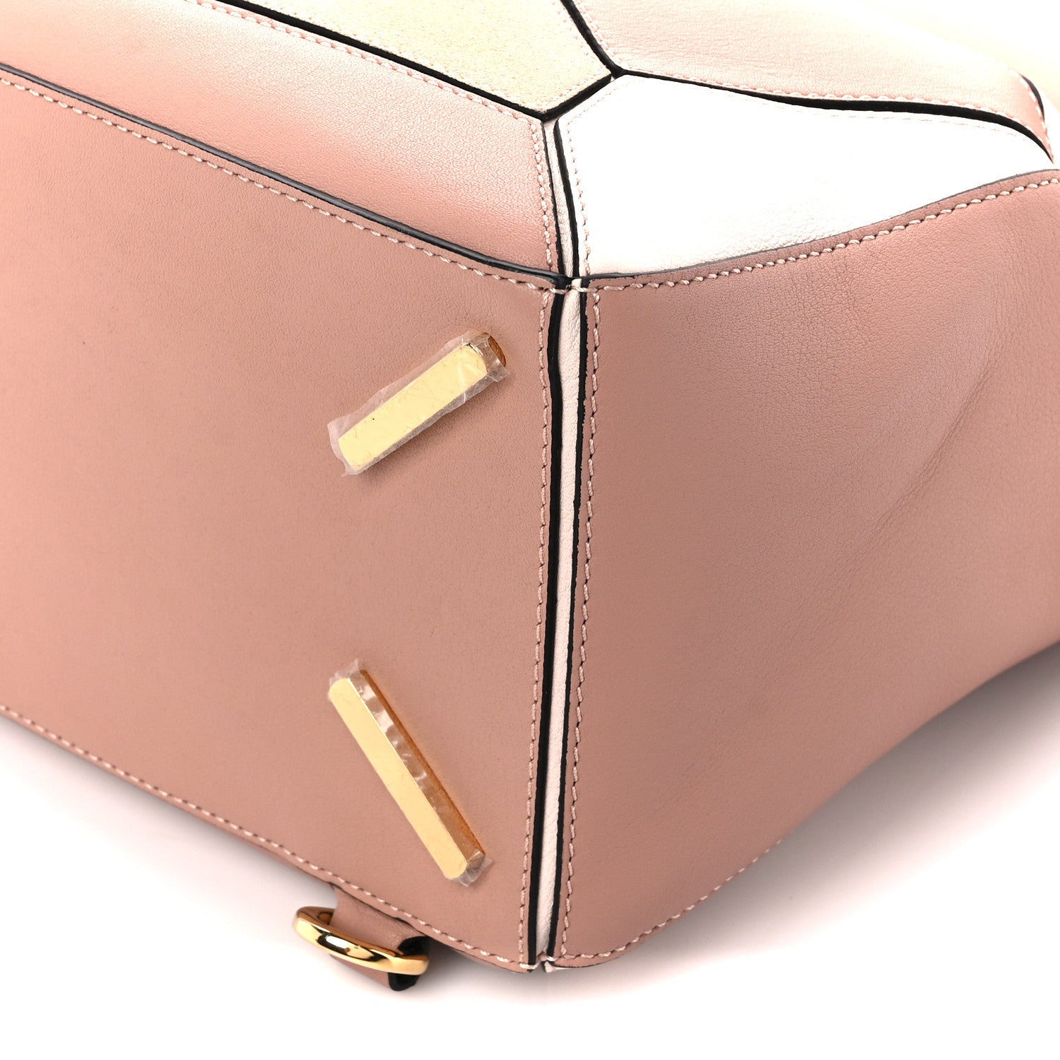 Loewe Calfskin Suede Medium Puzzle Bag Blush 12 of 12
