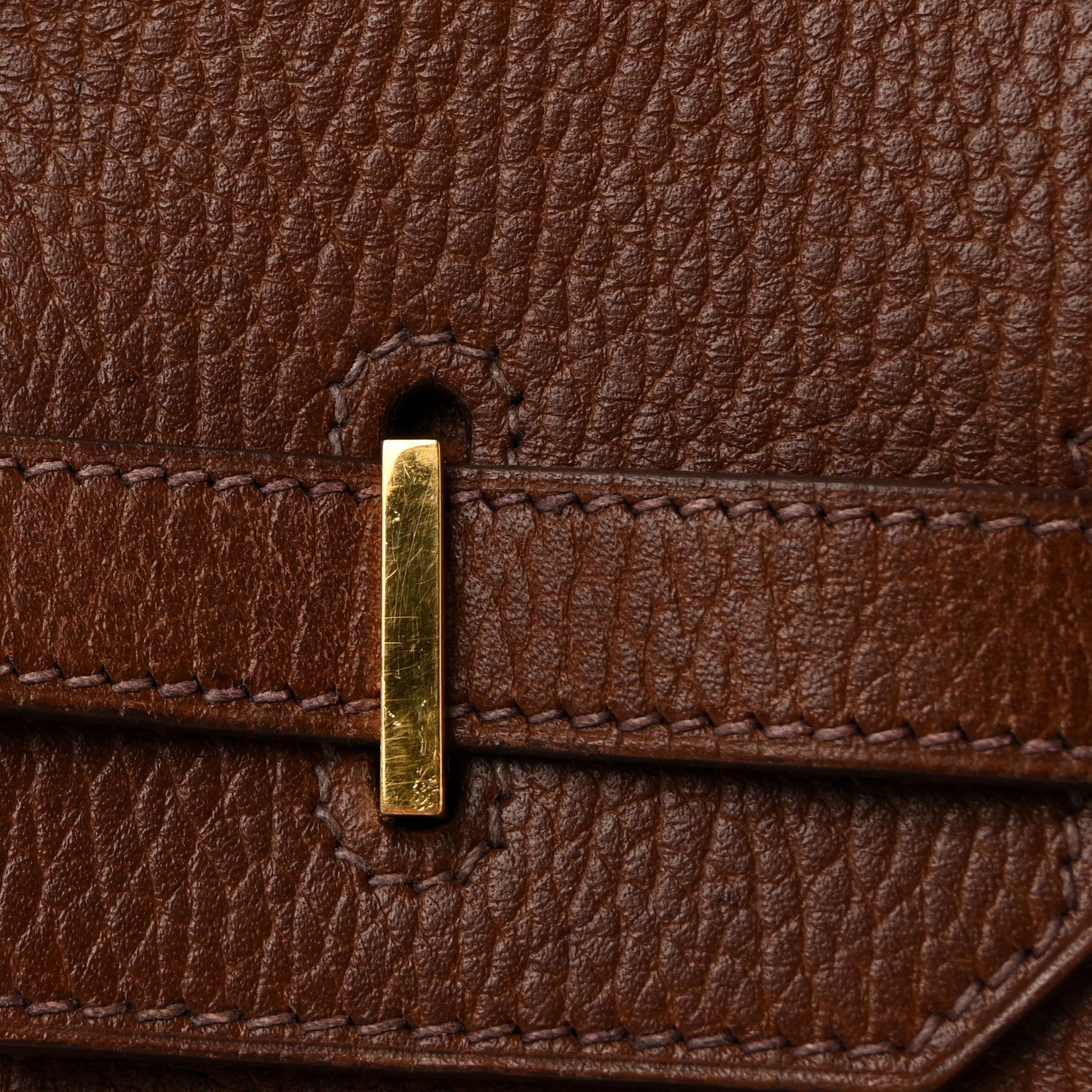 Hermes Ardennes Birkin 35 Noisette 7 of 9