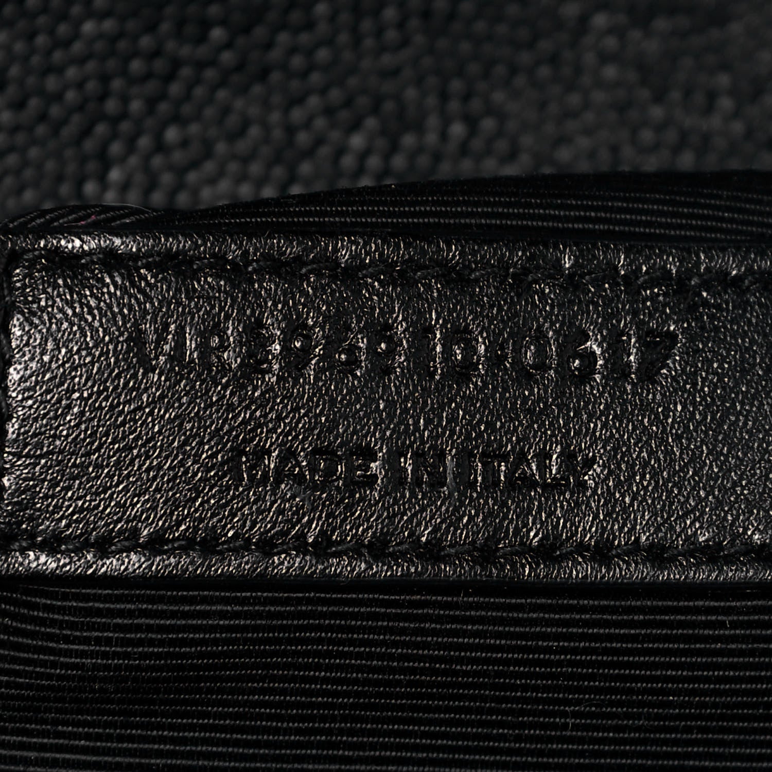 Saint Laurent Grain De Poudre Matelasse Chevron Large Monogram Satchel Black 7 of 12