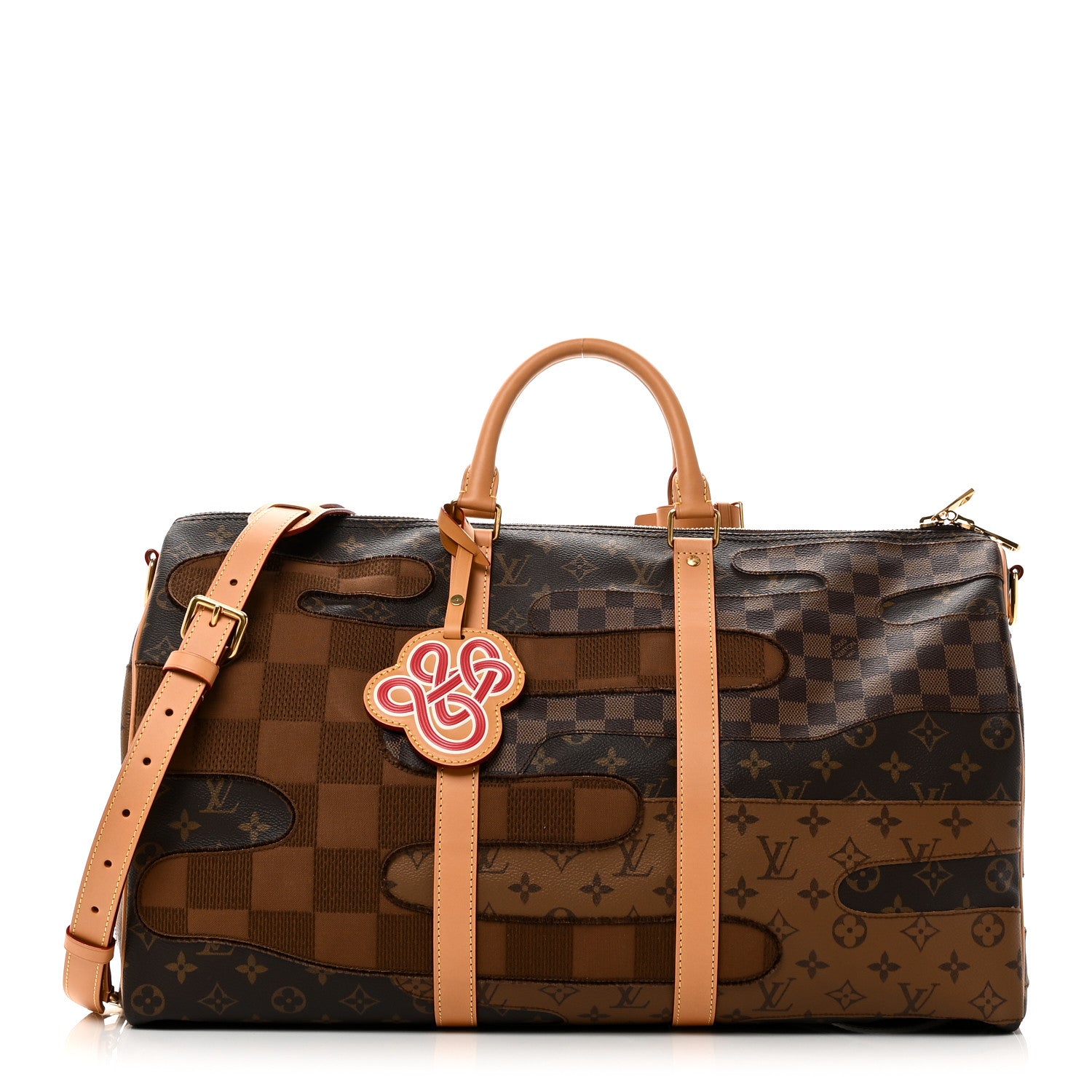Louis Vuitton Monogram Landscape Keepall Bandouliere 50 1 of 8