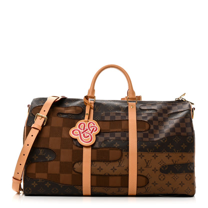 Louis Vuitton Monogram Landscape Keepall Bandouliere 50 1 of 8