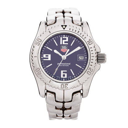 Tag Heuer Stainless Steel 30mm Link Quartz Watch Blue WT1315 1 of 4
