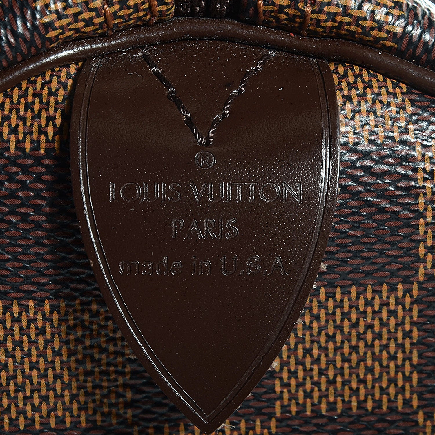 Louis Vuitton Damier Ebene Speedy 30 8 of 8