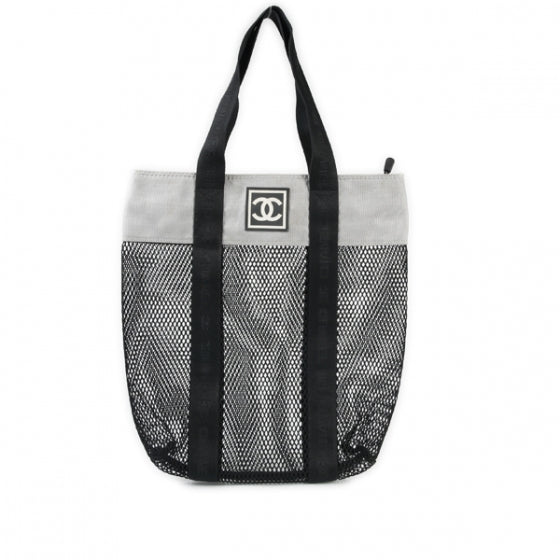 Mesh Sport Tote Black