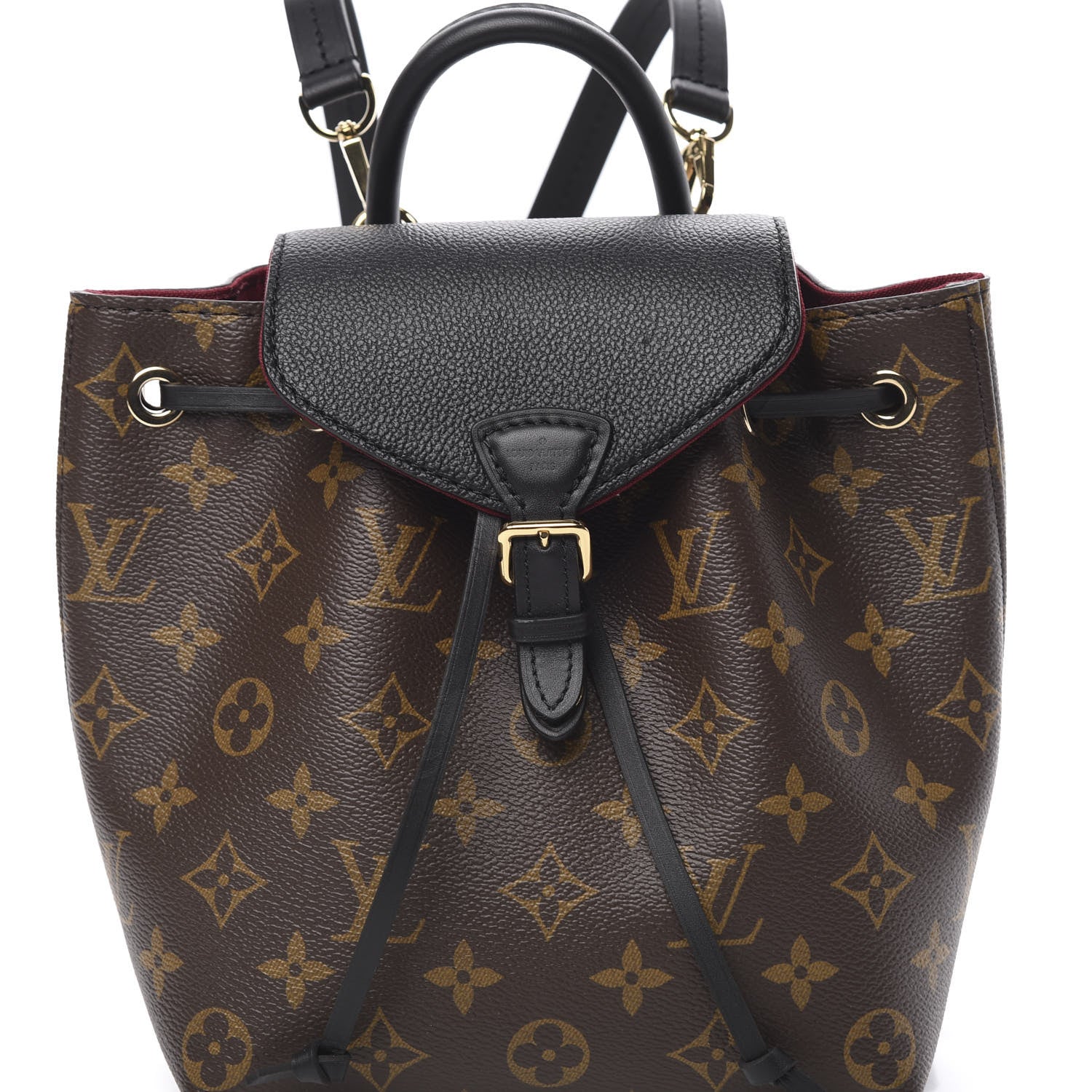 Louis Vuitton Monogram BB Montsouris NM Backpack Black 8 of 10