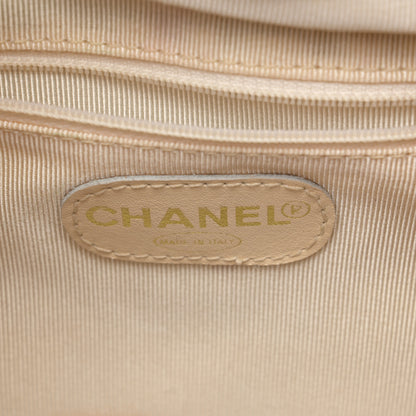 Chanel Caviar Quilted Drawstring Backpack Yellow 6 of 15