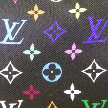 Louis Vuitton Silk Monogram Multicolor Bandeau Black 5 of 5