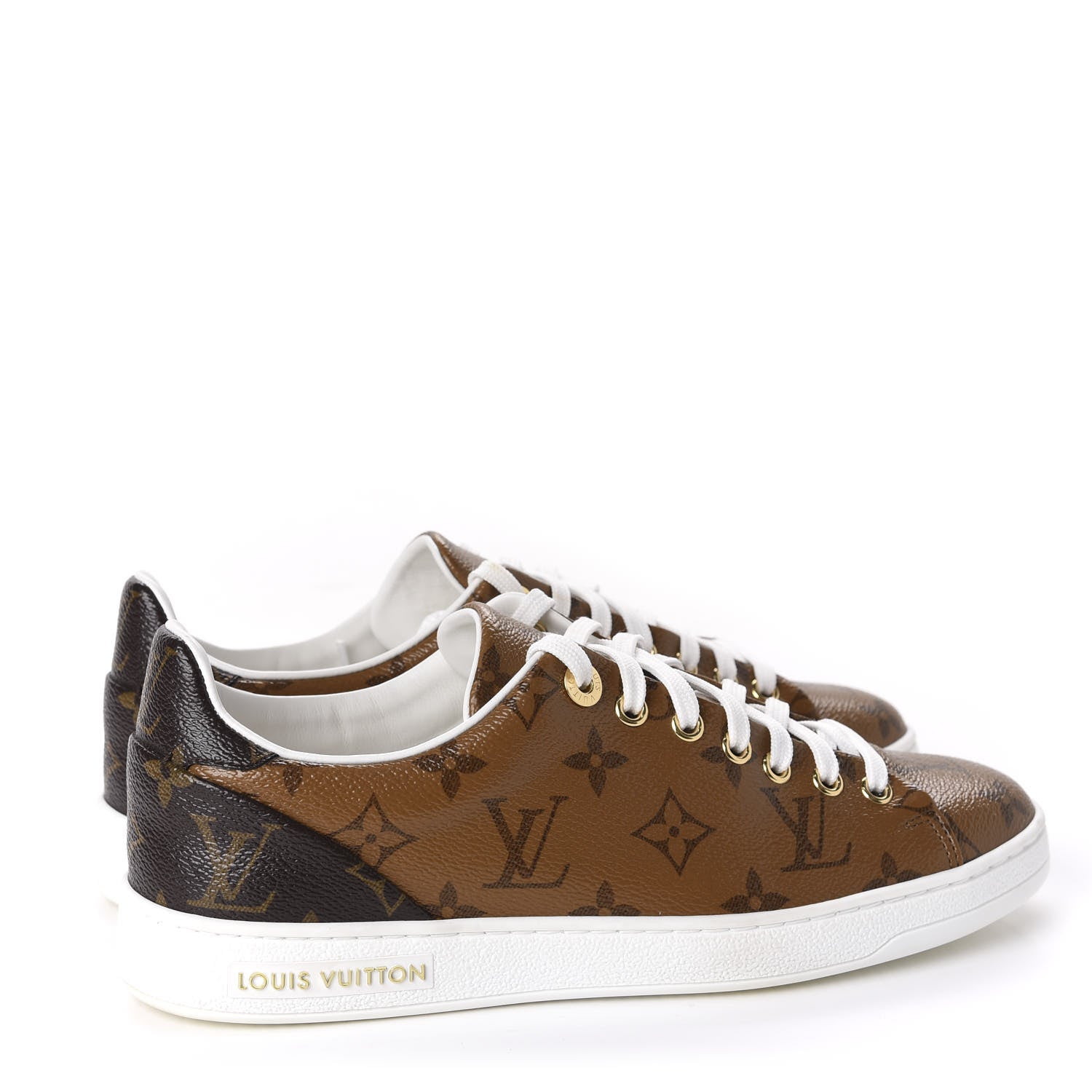 Louis Vuitton Reverse Monogram Frontrow Sneakers 38 4 of 10