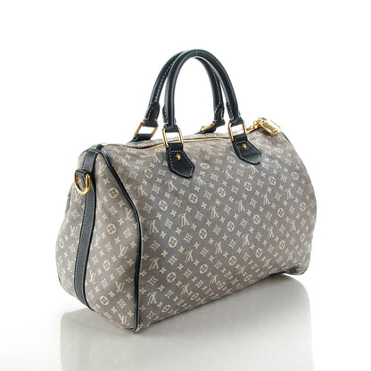 Louis Vuitton Monogram Idylle Speedy Bandouliere 30 Encre 3 of 11