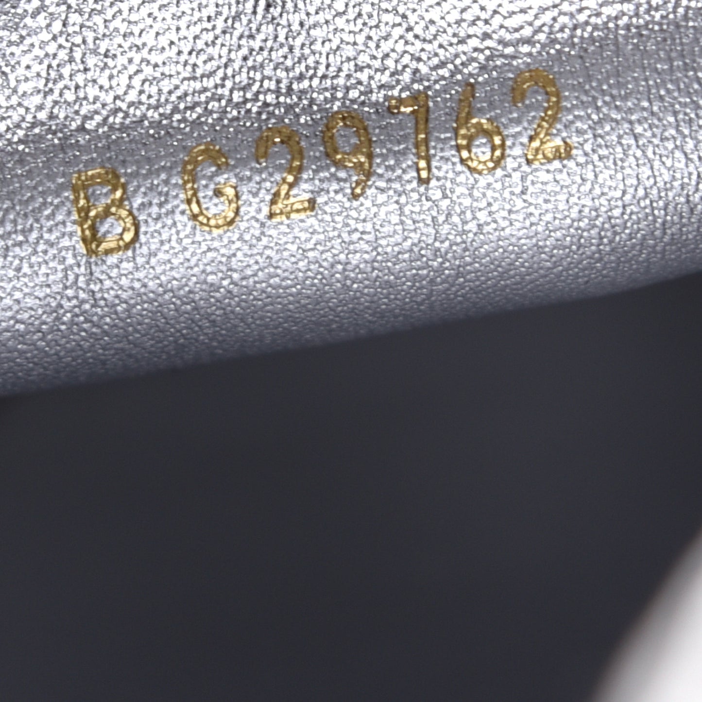 Laminated Goatskin CC Espadrilles 38 Silver